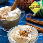 Eggnog Crème Holiday Coffee 8 oz bags - Fundraiser | Spicy Creamy Custard